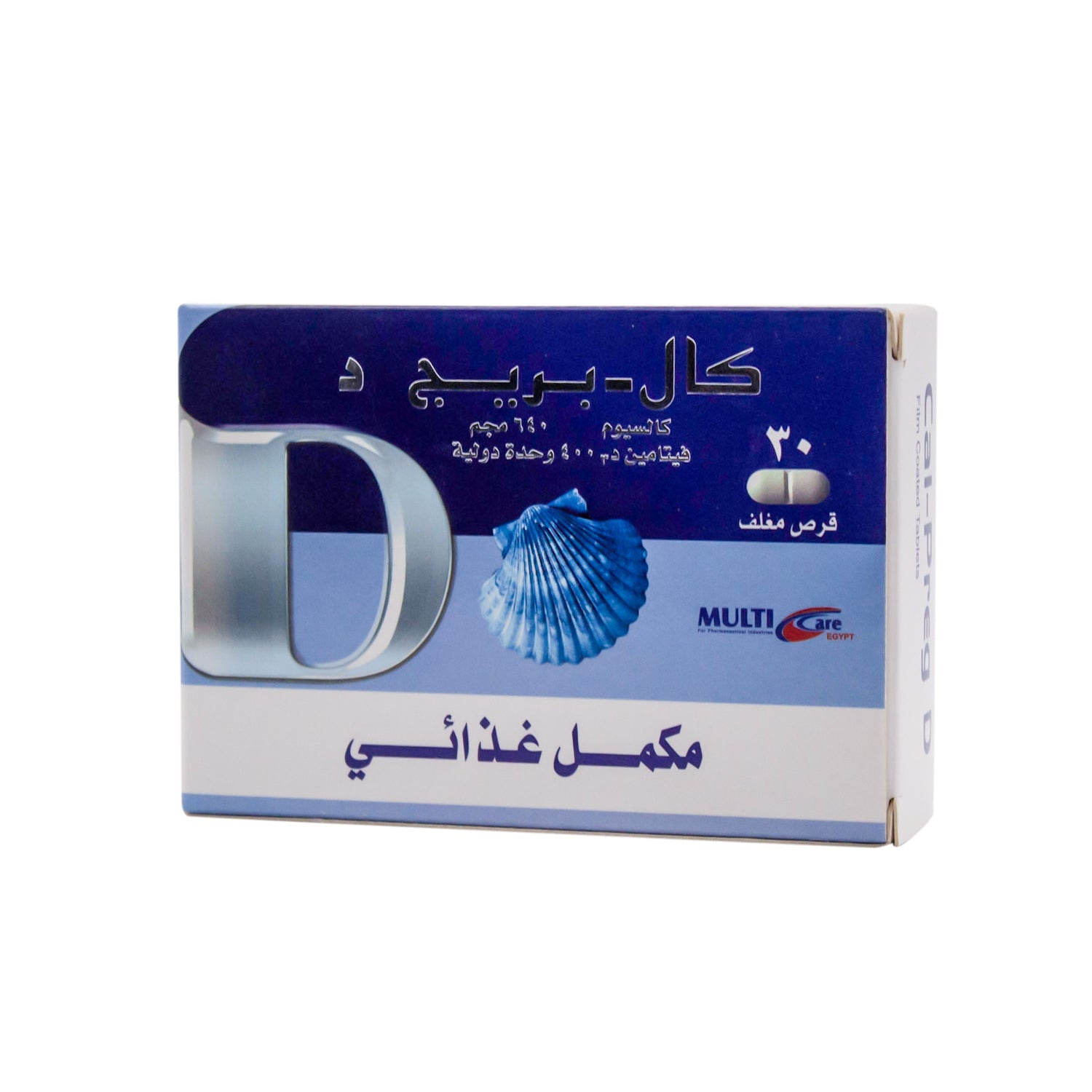 Cal-Preg D 640mg Calcium & 400 IU Vitamin D3 Supplement