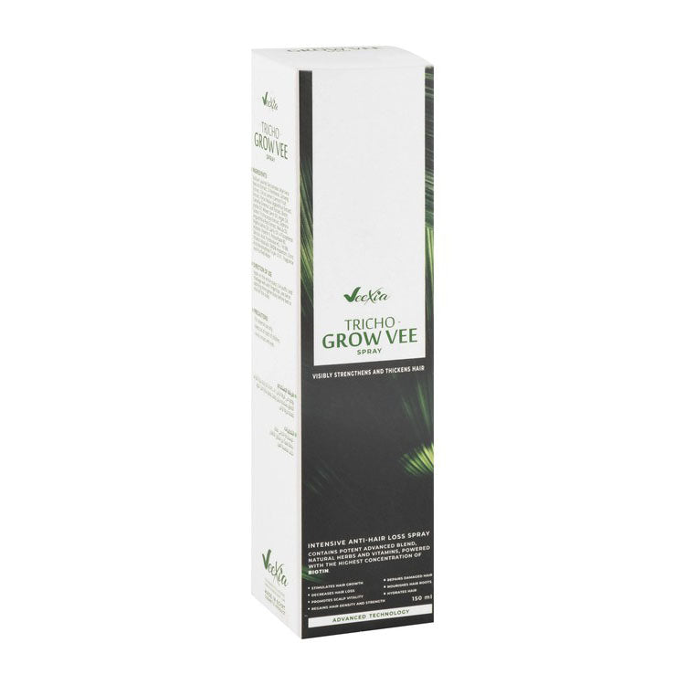 Veexia Tricho Grow Vee Strengthening, Thickening & Anti-Hair Loss Spray with Vitamins & Biotin