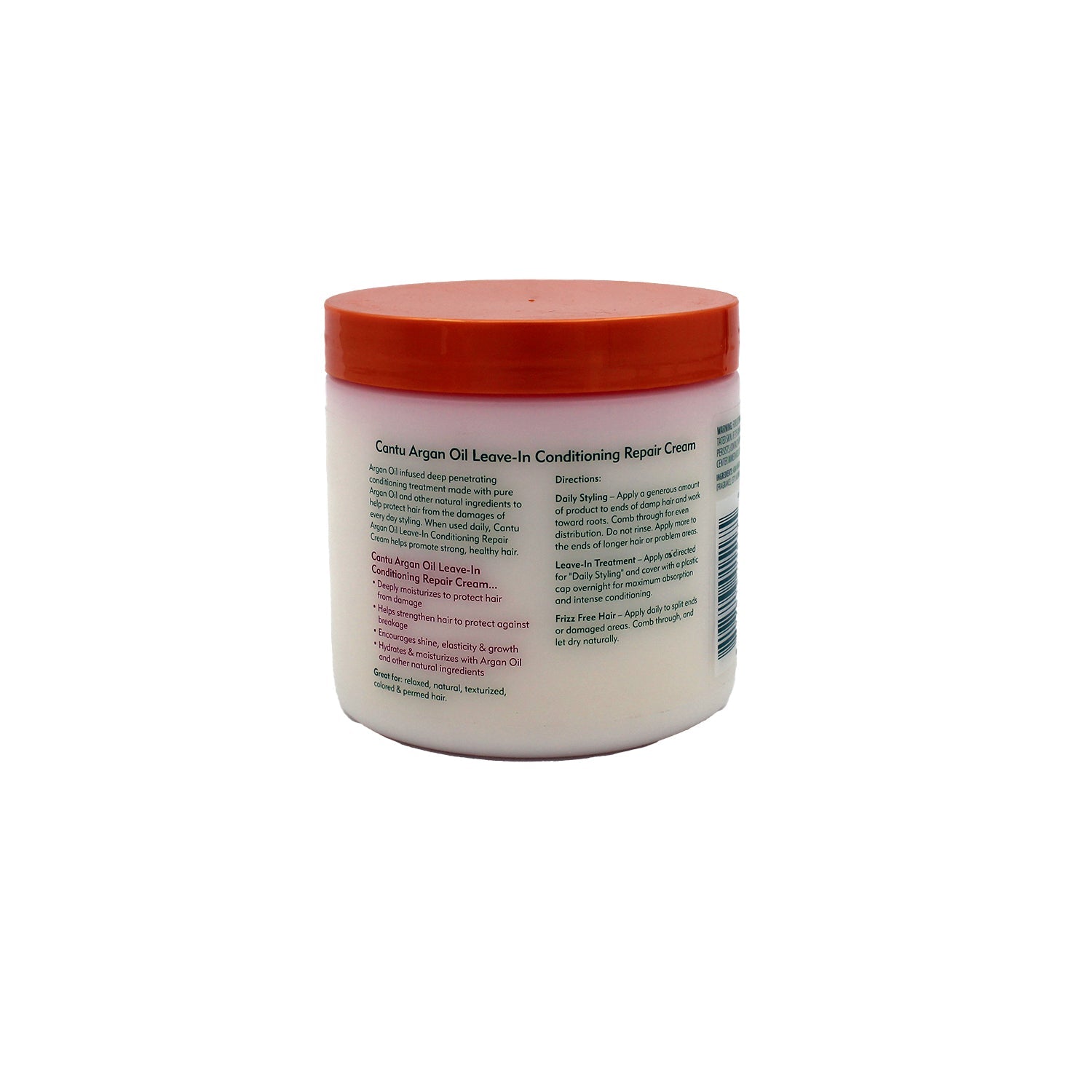 Cantu Leave In Conditioning Repair Cream with Argan Oil - cruelty free, silicones free, drying alcohol free