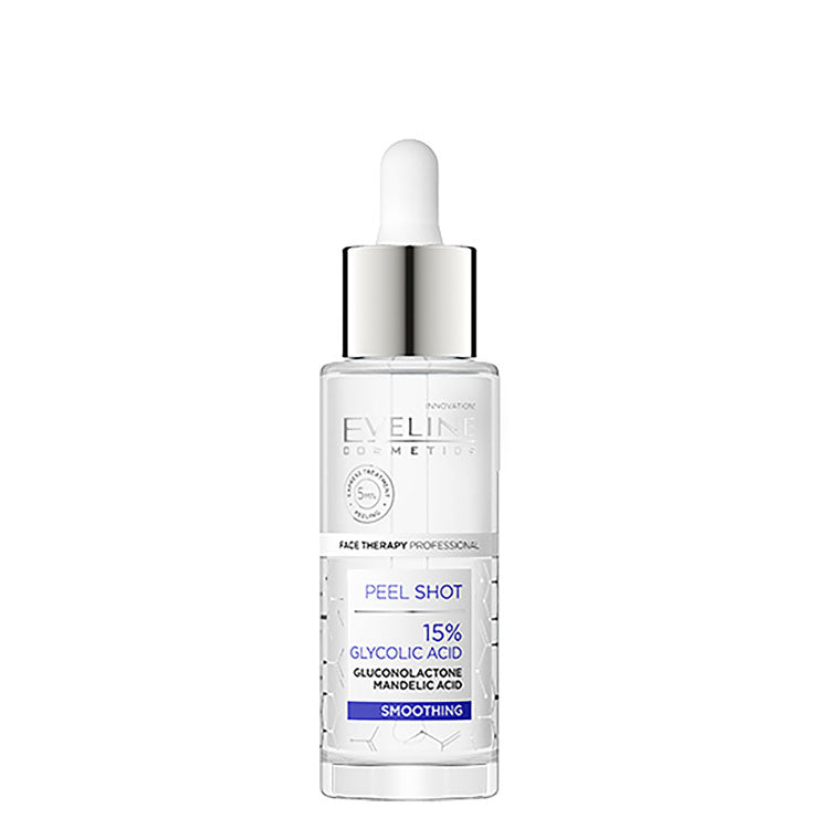 Eveline Cosmetics 24H 15% Glycolic Acid Peel Shot Smoothing Face Serum
