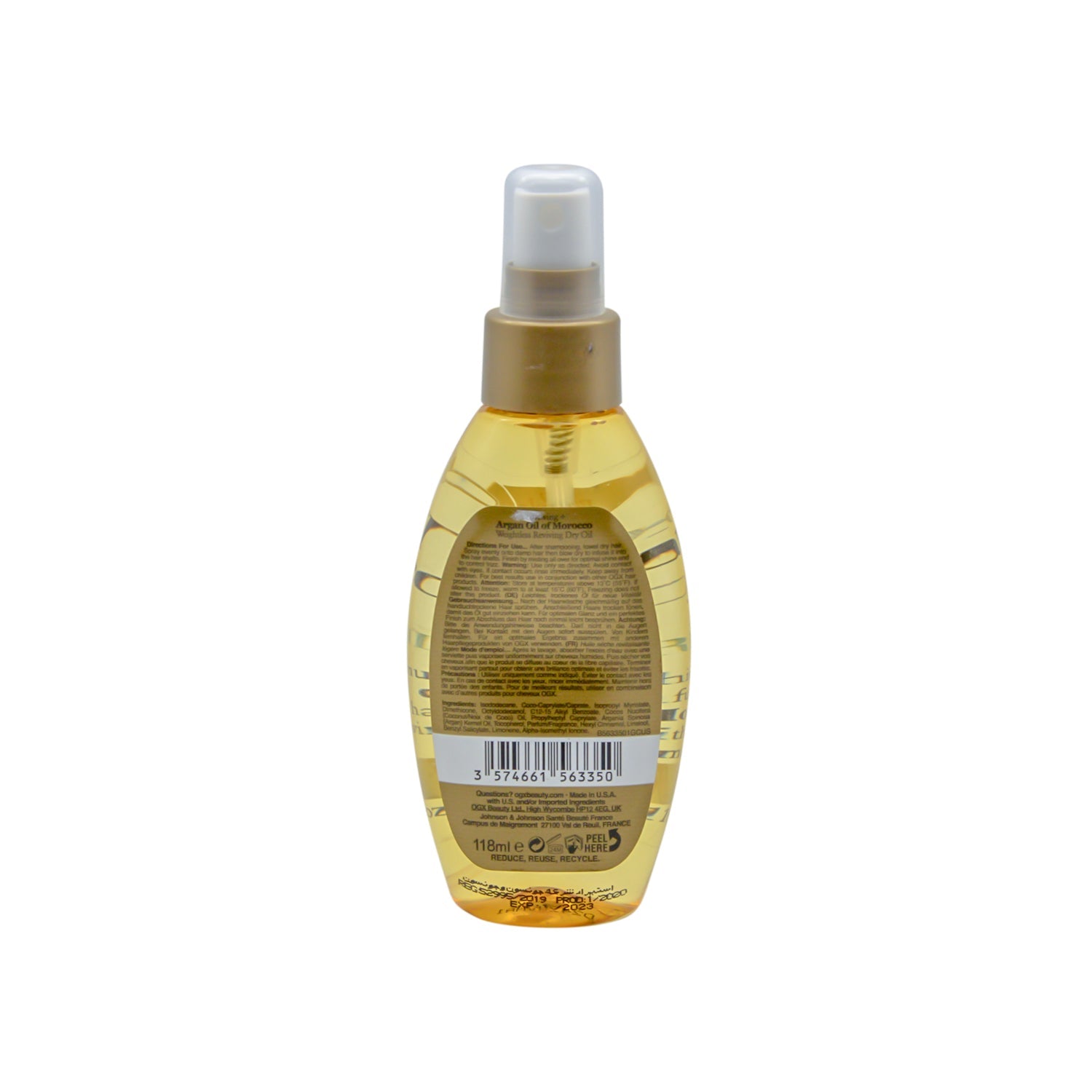 OGX Weightless Reviving Dry Hair Oil with Argan Oil