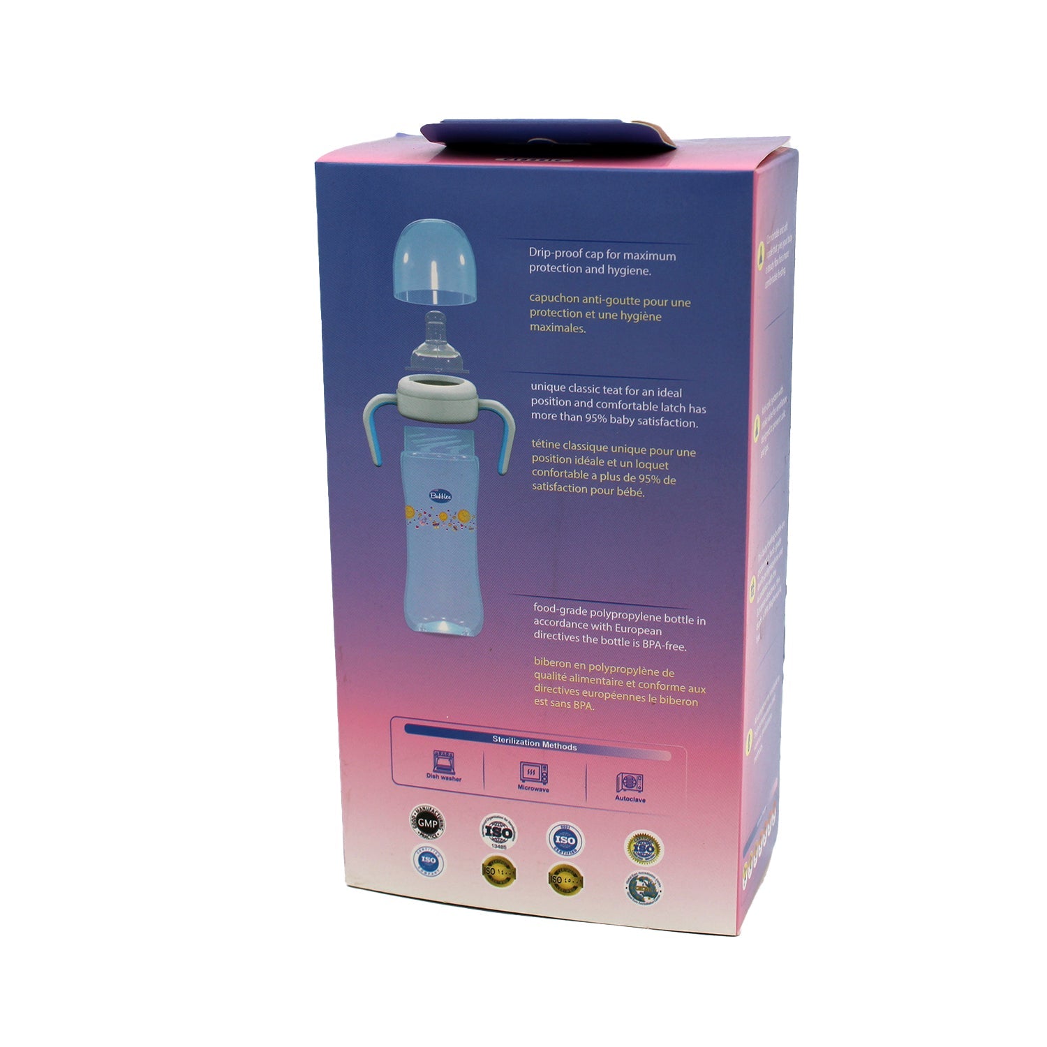 Bubbles Bottle Classic With Hand (6M) 260ml