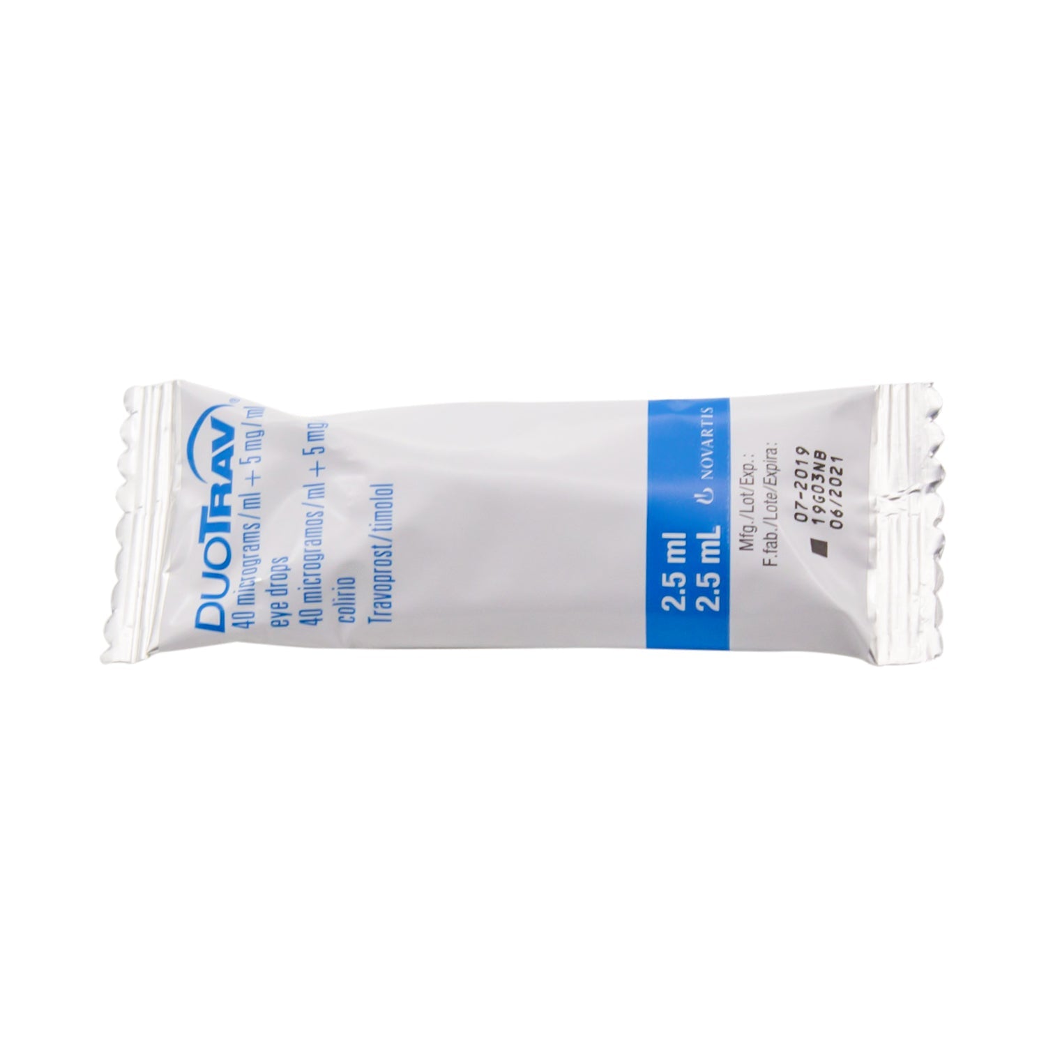 Duotrav with Travoprost & Timolol Eye Drops Solution for Ocular Use