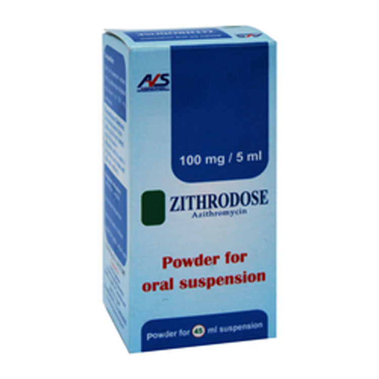 Zithrodose 100mg Azithromycin Powder