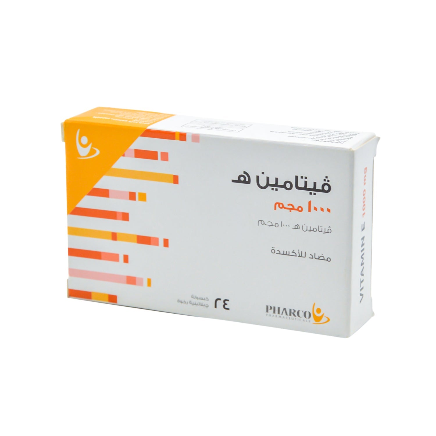 Pharco Vitamin E 1000mg Antioxidant Supplement