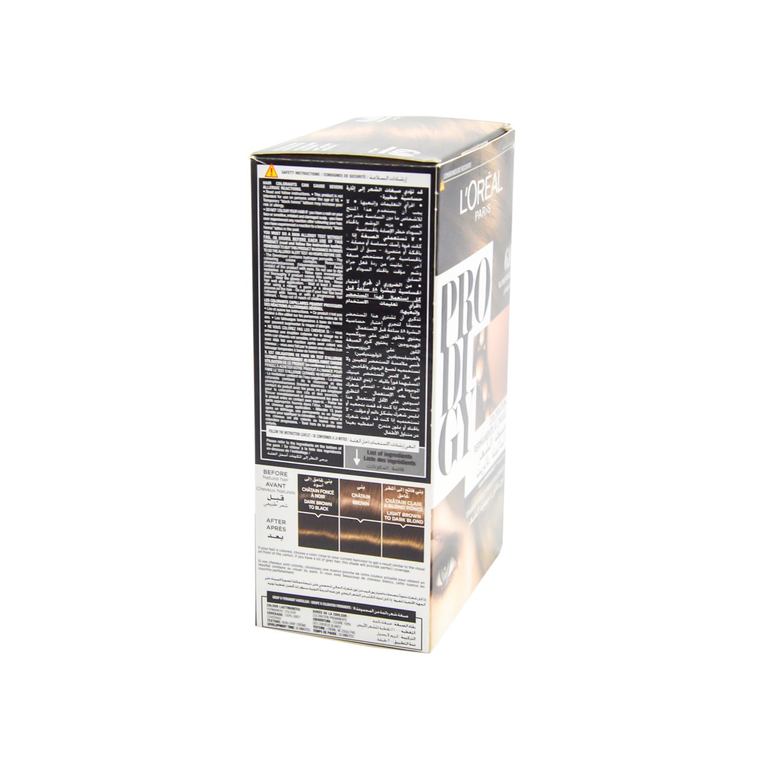 L'Oreal Prodigy Permanent Oil Hair Color Dark Blonde 6.0 - ammonia free