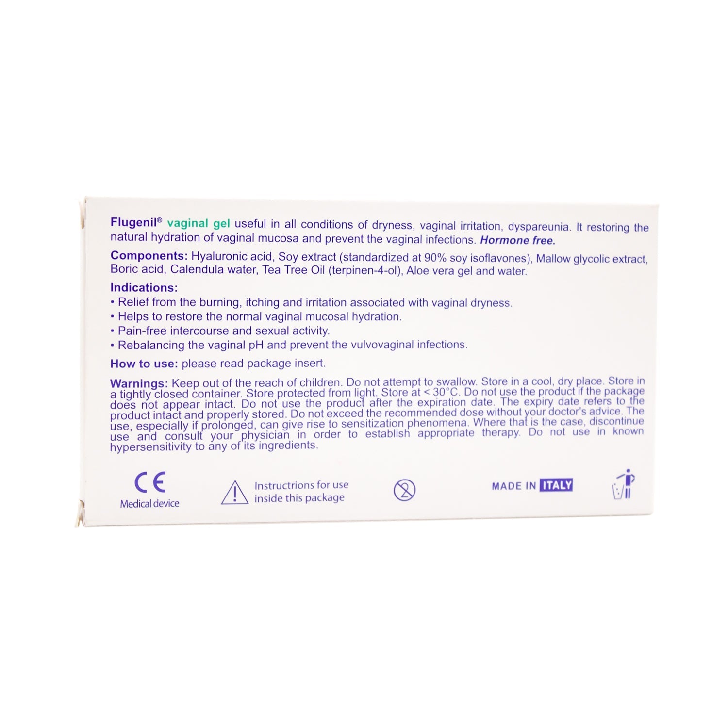 Flugenil Vaginal Gel with 5 Applicators