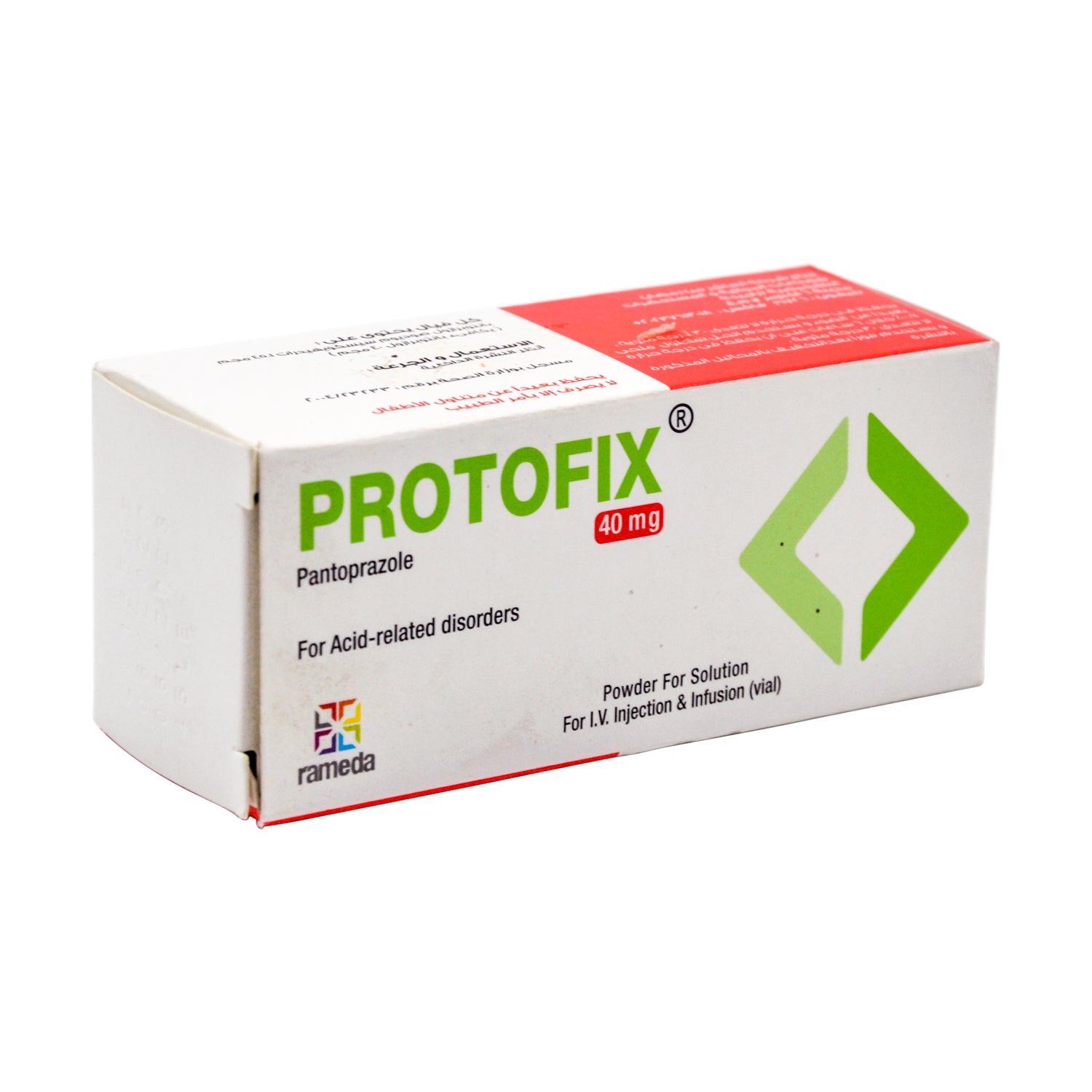 Protofix 40mg Pantoprazole Powder Solution Vial for Intravenous Injection & Infusion