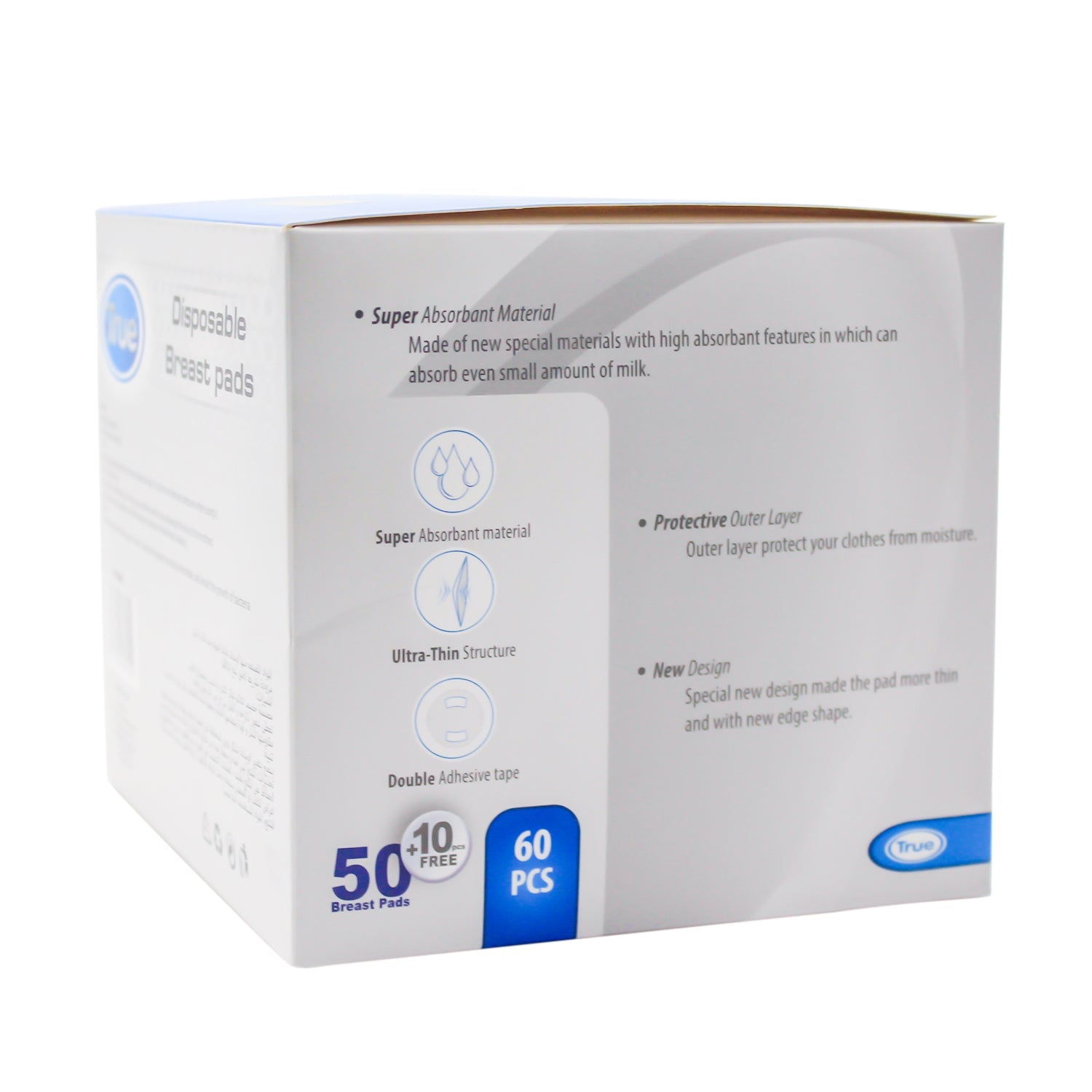 True Disposable Ultra Thin Breast Pads