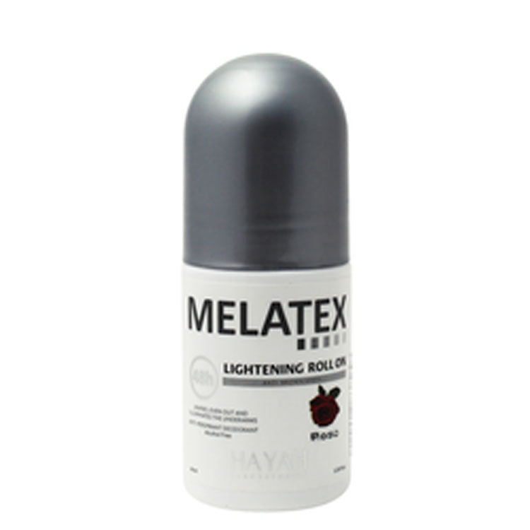 Melatex 48H Antiperspirant Lightening Roll-On Deodorant Rose Scent - alcohol free