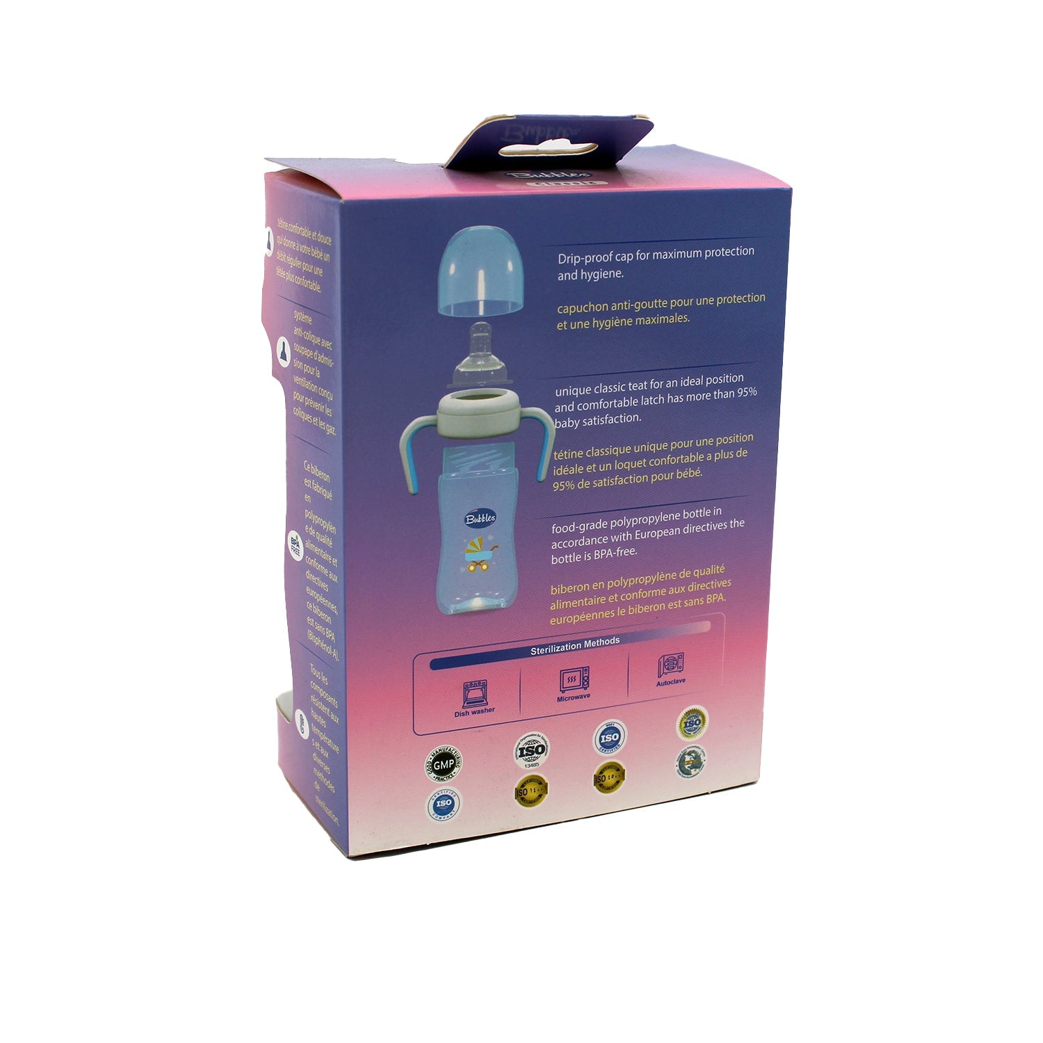 Bubbles Bottle Classic With Hand (3M) 150ml