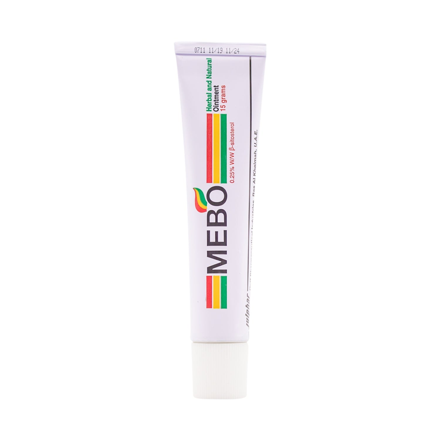 MEBO 0.25% Beta-Sitosterol Herbal Ointment for Burns, Wounds & Skin Ulcers