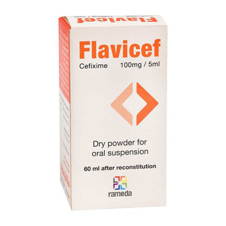 Flavicef 100mg/5ml Cefimixe Powder for Oral Suspension