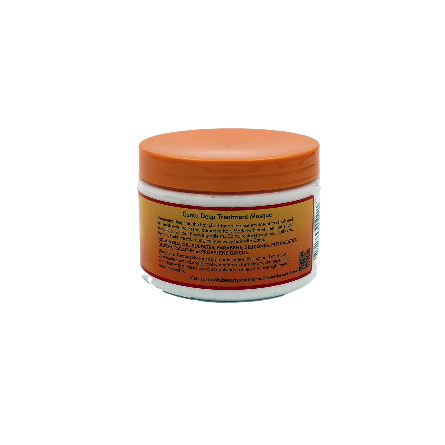 Cantu Deep Treatment Masque with Shea Butter for Curly, Coily & Wavy Hair - sulfates free, silicones free, parabens free