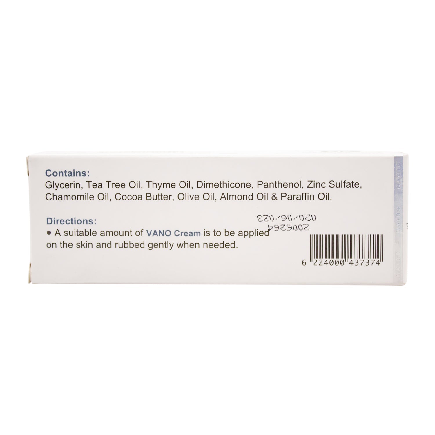 Vano Advanced Formula Topical Cream